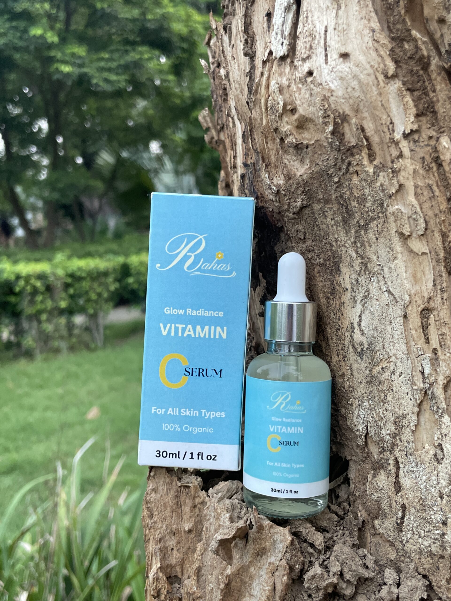 Rahas Vitamin C Serum – 100% Organic, For All Skin Types (30ml) - Image 5