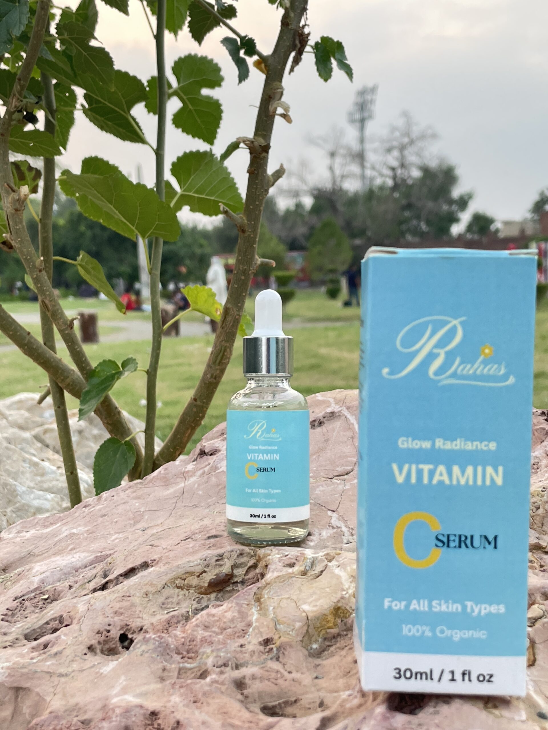 Rahas Vitamin C Serum – 100% Organic, For All Skin Types (30ml) - Image 6