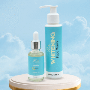 Rahas Glow & Radiance Combo – Vitamin C Serum (30ml) + Whitening Face Wash (100ml)